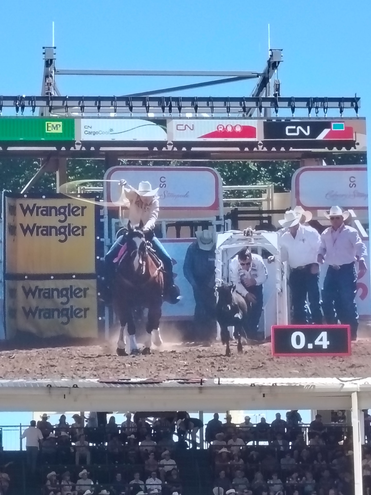Breakaway roping